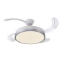 JUST LIGHT.-KOPTA LED Ανεμιστήρας Οροφής με φως LED, Dimmer & Τηλεχειριστήριο ΚΩΔ.-SL14625-21