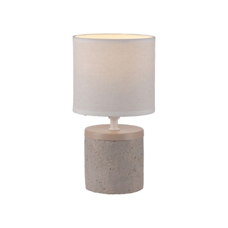 JUST LIGHT.-ROOT Επιτραπέζιο Φωτιστικό E14, Όψη Τραβερτίνη, 25W