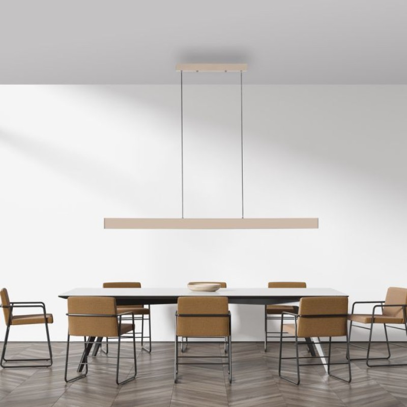 JUST LIGHT.-ADINA Κρεμαστό Φωτιστικό LED, Μαύρο, 3000K Up-Down