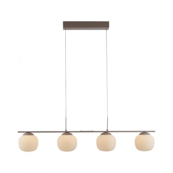 JUST LIGHT.-NAMI Κρεμαστό φωτιστικό LED, σε χρώμα άμμου ΚΩΔ.-SL15179-39