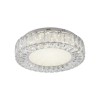 JUST LIGHT.-KULUNKA Φωτιστικό Οροφής LED 37cm, Κρυστάλλινο Τελείωμα, 4000K