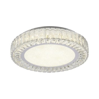 JUST LIGHT.-KULUNKA Φωτιστικό Οροφής LED 50cm, Κρύσταλλο, 4000K