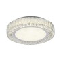 JUST LIGHT.-KULUNKA Φωτιστικό Οροφής LED 50cm, Κρύσταλλο, 4000K