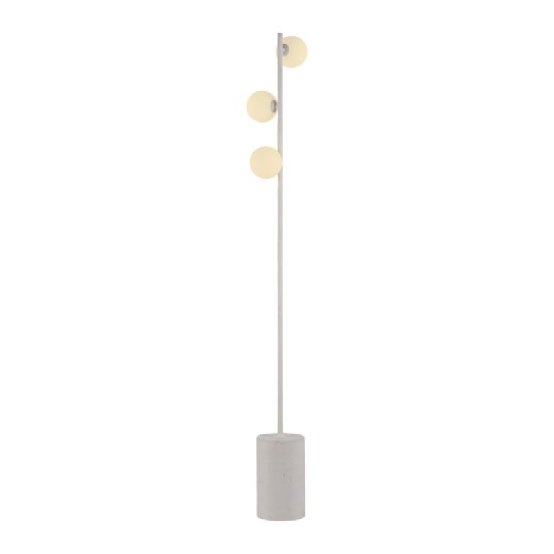 JUST LIGHT.-MARIS Φωτιστικό Δαπέδου LED, 3xG9, 3000K, Τσιμέντο