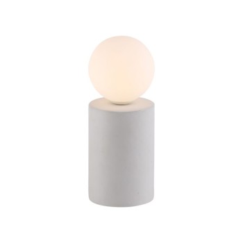 JUST LIGHT.-MARIS Επιτραπέζιο Φωτιστικό LED, G9, 3000K, Τσιμέντο