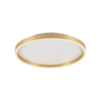 JUST LIGHT.-MADLEN Φωτιστικό Οροφής LED, Μπρούτζος, Dimmable, 3000K, Switchmo