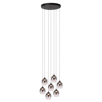 Lucide - TAMINO Κρεμαστό Φωτιστικό LED, Μαύρο Ματ-Φυμέ, 3000 K