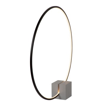 Lucide - CIRKELIS Επιτραπέζιο Φωτιστικό LED, Μαύρο Ματ-Γκρι 3000 K