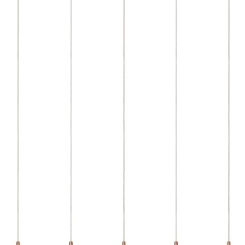Lucide - BERLIANE Κρεμαστό Φωτιστικό LED, Διάφανο (Transparent)|Χρυσό (Gold) 2700 K