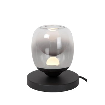 Lucide - TAMINO Επιτραπέζιο Φωτιστικό LED, Μαύρο Ματ-Φυμέ, 3000 K