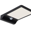 Lucide - BASIC Ηλιακό Επιτοίχιο Φωτιστικό LED, Μαύρο Ματ (Black Mat) 2700 K