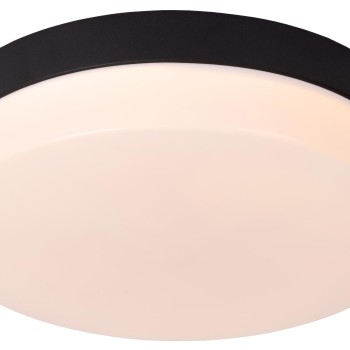 Lucide - BISKIT Φωτιστικό Οροφής LED, Μαύρο Ματ (Black Mat) 2700 K