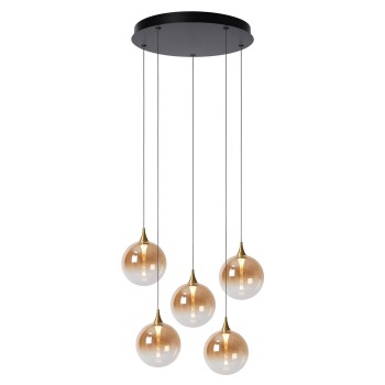 Lucide - GISELA Κρεμαστό Φωτιστικό LED, Μελί-Μαύρο Ματ, 2700 K