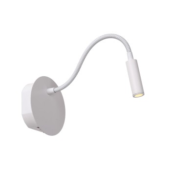 Lucide JOLIJN - Επαναφορτιζόμενο Φωτιστικό τοίχου- Ø 11 cm - LED - 1x2W 3000K - Λευκό