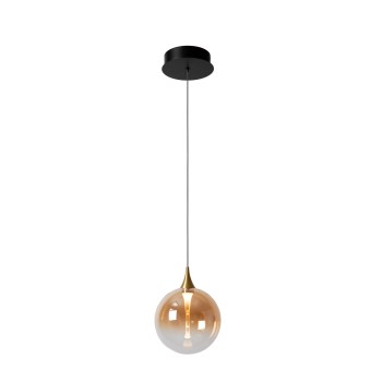 Lucide - GISELA Κρεμαστό Φωτιστικό LED, Μελί-Μαύρο Ματ, 2700 K