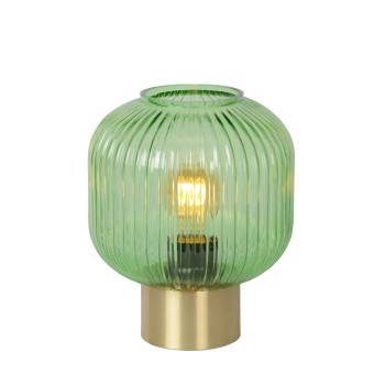 Lucide - MALOTO Επιτραπέζιο Φωτιστικό Ε27, Πράσινο-Χρυσό Χρώμα