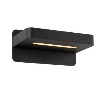Lucide - ATKIN Επιτοίχιο Φωτιστικό LED Μαύρο Ματ (Black Mat) 3000 K