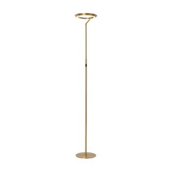 Lucide CELESTE - Φωτιστικό δαπέδου - Ø 28 cm - LED - 1x21W 2700K - Ματ χρυσό
