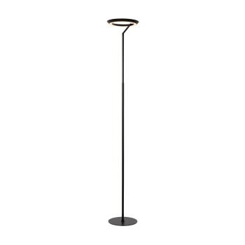 Lucide CELESTE Φωτιστικό δαπέδου - Ø 28 cm - LED - 1x21W 2700K - Μαύρο
