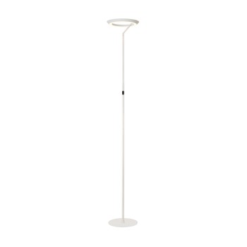 Lucide CELESTE - Φωτιστικό δαπέδου - Ø 28 cm - LED - 1x21W 2700K - Λευκό
