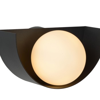 Lucide - BENNI Επιτοίχιο Φωτιστικό G9, Μαύρο Ματ (Black Mat)