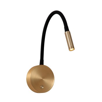 Lucide - ASJA Επιτοίχιο Φωτιστικό LED, Χρυσό (Gold Coloured) 2700 K