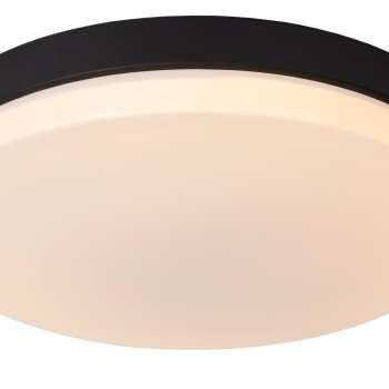 Lucide - BISKIT Φωτιστικό Οροφής LED, Μαύρο Ματ (Black Mat) 2700 K