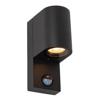 Lucide ZARO IR - Προβολέας τοίχου - 1xGU10 - IP65 - Μαύρο