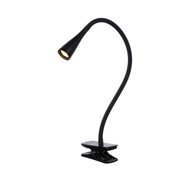 Lucide - ZOZY Φωτιστικό Clip-on LED, Μαύρο Ματ, 3000 K