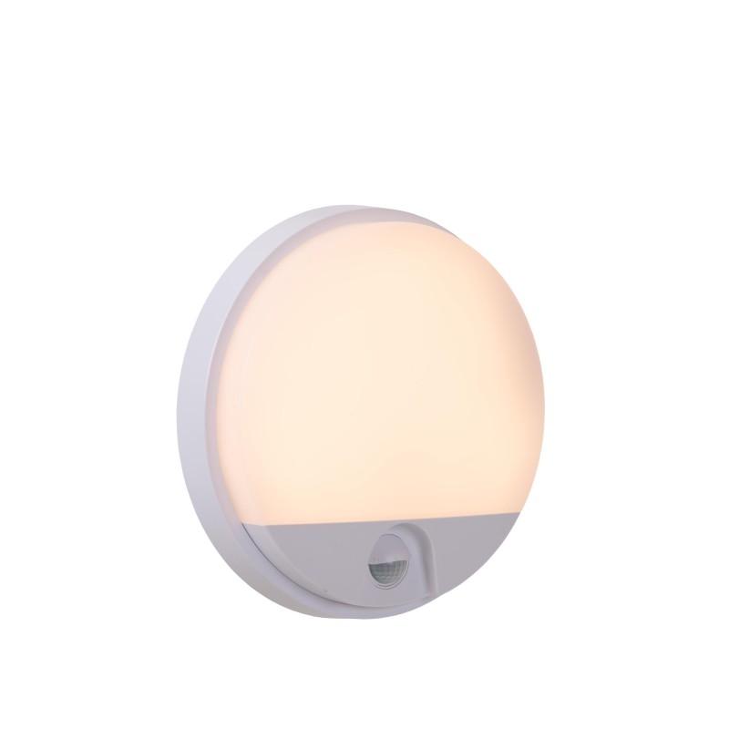 Lucide HUPS IR - Φωτιστικό τοίχου - LED - 1x10W 3000K - IP54 - Λευκό