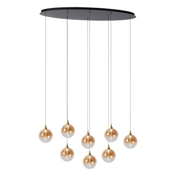Lucide - GISELA Κρεμαστό Φωτιστικό LED, Μελί-Μαύρο Ματ, 2700 K