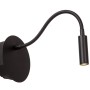 Lucide JOLIJN - Επαναφορτιζόμενο Φωτιστικό τοίχου- Ø 11 cm - LED - 1x2W 3000K - Μαύρο