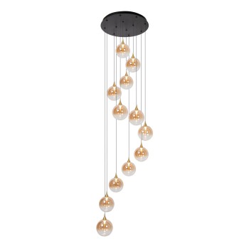 Lucide - GISELA Κρεμαστό Φωτιστικό LED, Μελί-Μαύρο Ματ, 2700 K