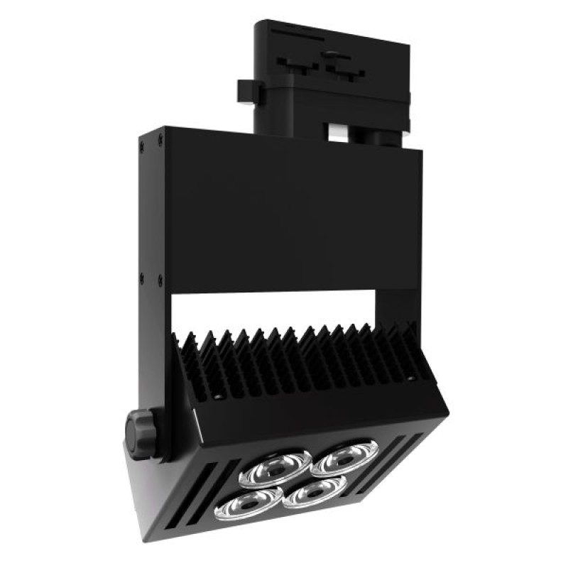 Spotlight - SPOT ΡΑΓΑΣ LED ΠΡΟΒΟΛΕΑΣ 40W 4000K ΜΑΥΡΟ