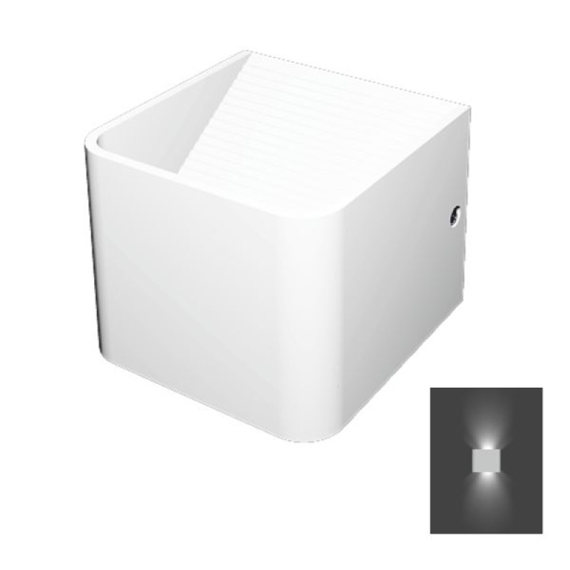 Spotlight - ΑΠΛΙΚΑ ΤΟΙΧΟΥ LED 5W 4000K