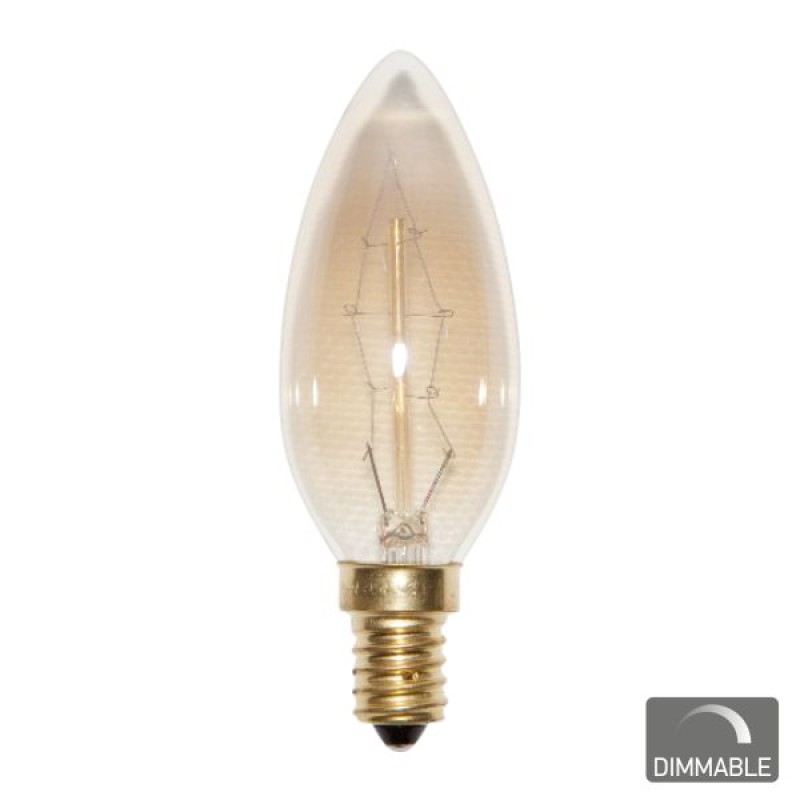 Spotlight - ΛΑΜΠΤΗΡAΣ E14 EDISON Dimmable 40W 2200K (ΣΥΣΚΕΥΑΣΙΑ 10 ΤΕΜΑΧΙΩΝ)