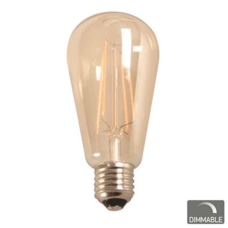 Spotlight - ΛΑΜΠΤΗΡAΣ E27 FILAMENT Dimmable 7W 2200K