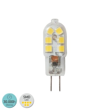 Spotlight - ΛΑΜΠΤΗΡAΣ LED 12V G4 2.5W 3000K (ΣΥΣΚΕΥΑΣΙΑ 10 ΤΕΜΑΧΙΩΝ)