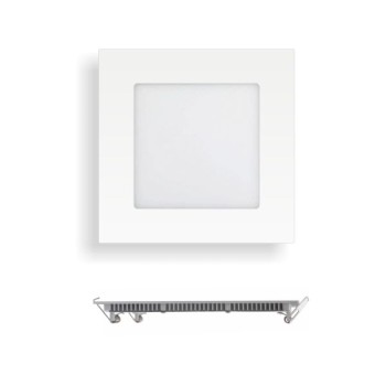 Spotlight - ΧΩΝΕΥΤΟ ΛΕΠΤΟ LED ΟΡΟΦΗΣ 6W 4000K