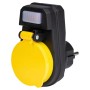 Spotlight - ΑΝΤΑΠΤΟΡΑΣ SCHUKO ΣΤΕΓΑΝΟΣ ΜΕ ΦΩΤΙΖΟΜΕΝΟ ΔΙΑΚΟΠΤΗ