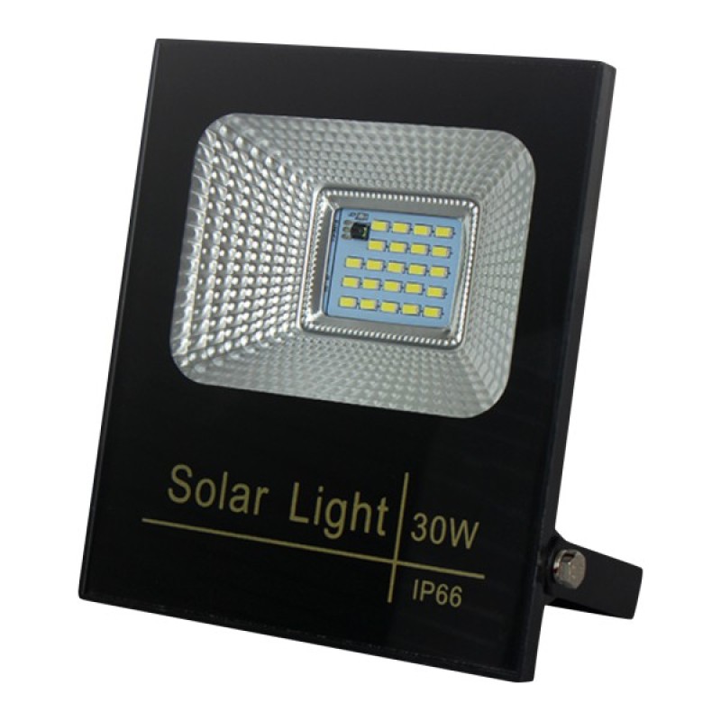 Spotlight - ΗΛΙΑΚΟΣ ΠΡΟΒΟΛΕΙΣ LED ΜΕ ΑΙΣΘΗΤΗΡΑΣ 30W 6500K