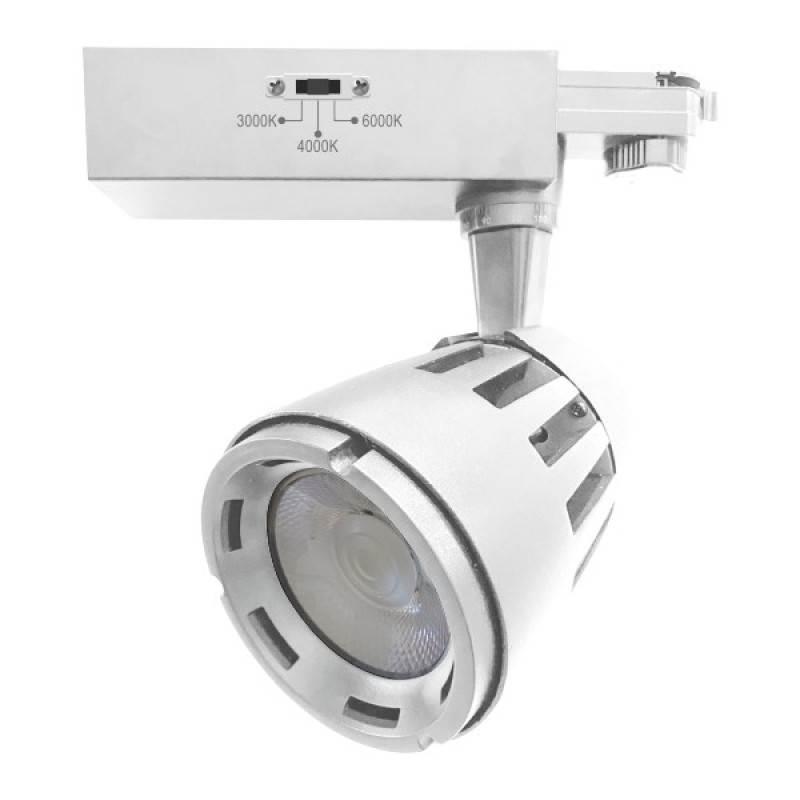 Spotlight - ΣΠΟΤ ΡΑΓΑΣ 3 ΦΑΣΕΙΣ LED CCT 20W 3000K | 4000K | 6000K