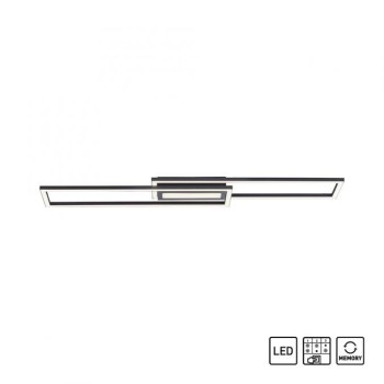 JUST LIGHT.-ASMIN Φωτιστικό οροφής LED ορθογώνιο ΚΩΔ.-SL14696-18