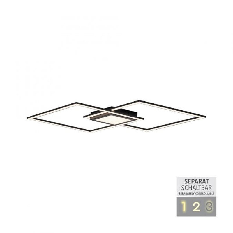 JUST LIGHT.-ASMIN Φωτιστικό οροφής LED ΚΩΔ.-SL14695-18