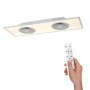 JUST LIGHT.-FLAT-AIR Ανεμιστήρας οροφής LED ΚΩΔ.-SL14643-16