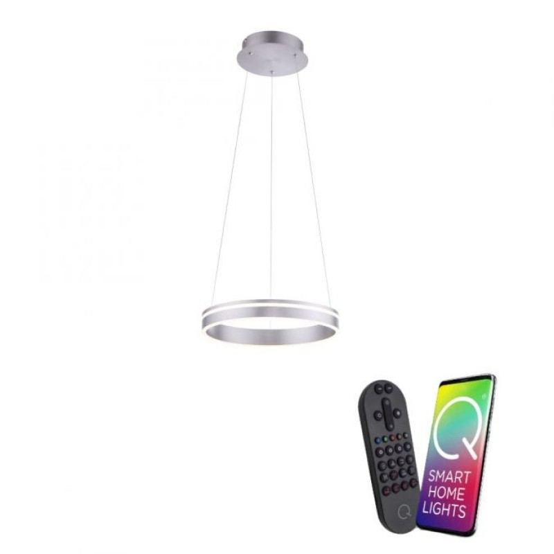 Paul Neuhaus- Q-VITO LED Κρεμαστό φως ασημί ματ ΚΩΔ.-SL8410-55