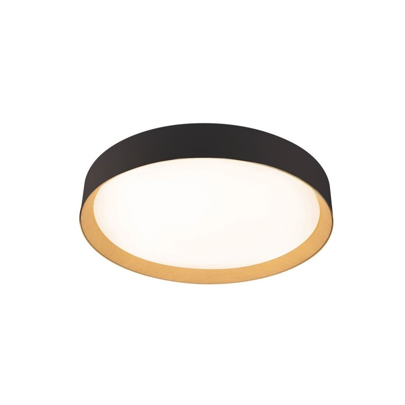 Cristal Record-Lea Φωτιστικό οροφής LED 72W Μαύρο ΚΩΔ.-27-202-72-180