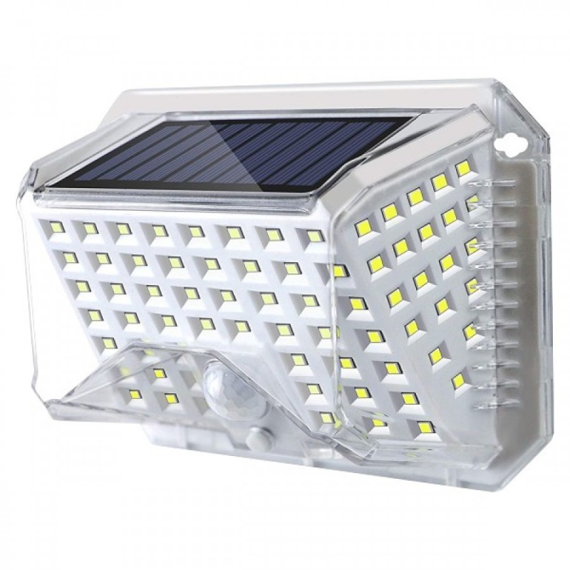 Spotlight - ΗΛΙΑΚΟ ΦΩΤΙΣΤΙΚΟ ΤΟΙΧΟΥ LED ΜΕ ΑΙΣΘΗΤΗΡΑ PIR 2W 6000K