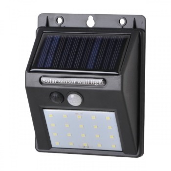 Spotlight - ΗΛΙΑΚΟ ΦΩΤΙΣΤΙΚΟ ΤΟΙΧΟΥ LED ΜΕ ΑΙΣΘΗΤΗΡΑ PIR 2W 4000K
