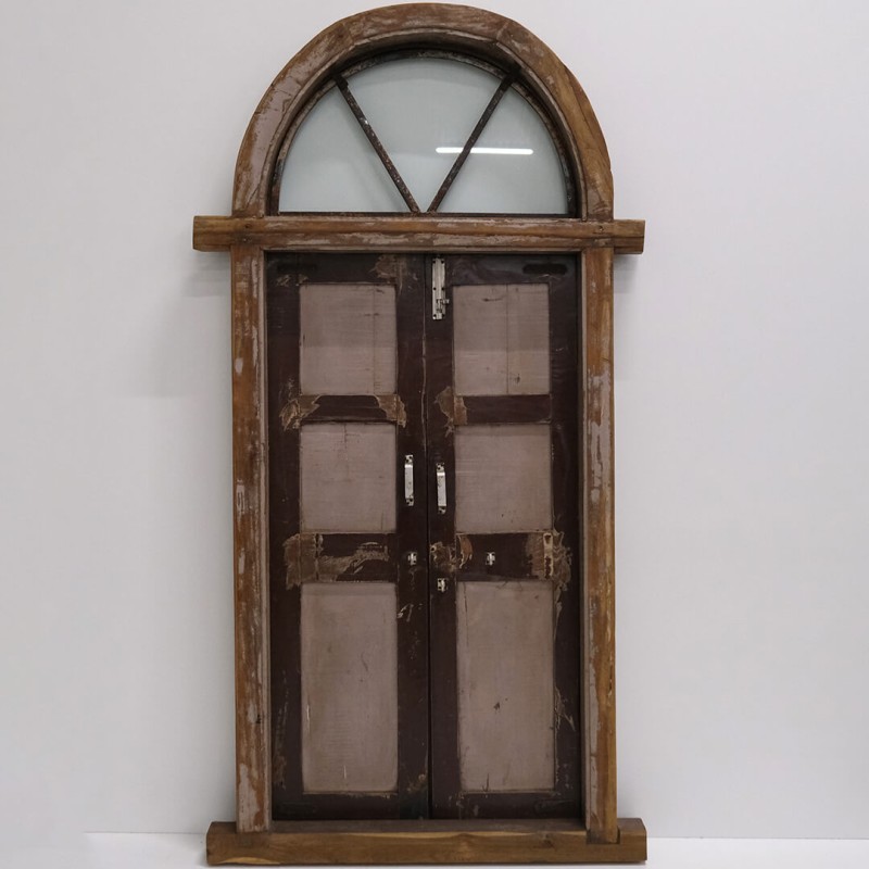 Trademark - Μεγάλη ξύλινη πόρτα με καμάρα Υ:210 cm x Π:110 cm x Β:12 cm